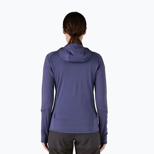 Kurtka softshell damska Patagonia R1 Hybrid Pullover Hoody solstice purple