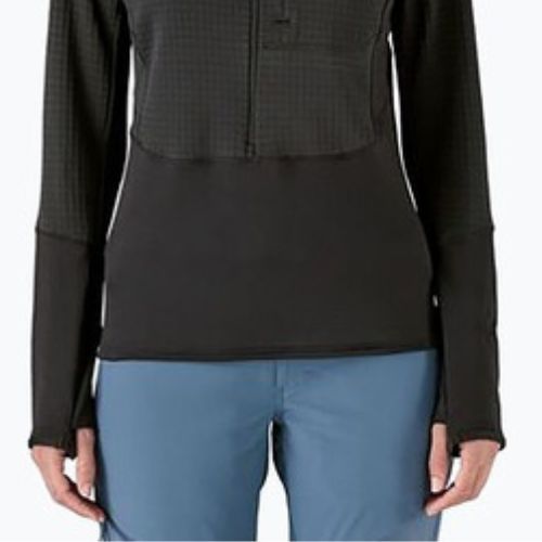 Kurtka softshell damska Patagonia R1 Hybrid Pullover Hoody black