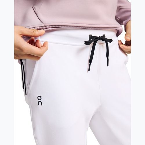 Spodnie treningowe damskie On Sweat white