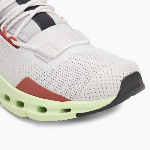 Buty do biegania damskie On Cloudnova white/limelight