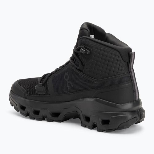Buty damskie On Cloudrock Mid Waterproof black/black
