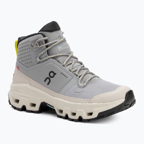 Buty damskie On Cloudrock Mid Waterproof alloy/ice