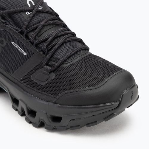 Buty damskie On Cloudrock Low Waterproof black/black