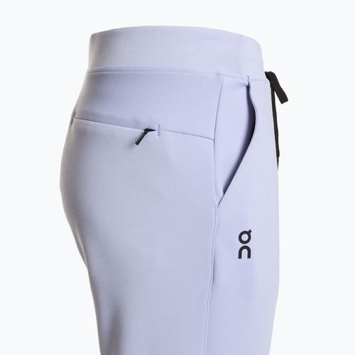 Spodnie do biegania damskie On Sweat lavender