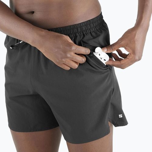 Spodenki do biegania męskie Salomon SHAKEout Core 5" deep black