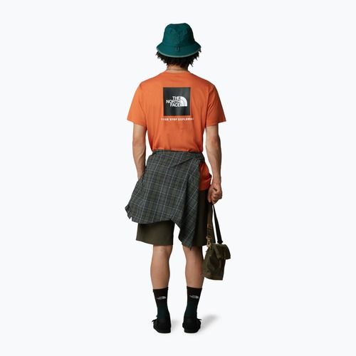 Koszulka męska The North Face Box Nse iron bronze/tnf black