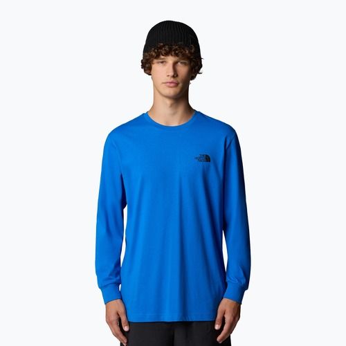 Longsleeve męski The North Face Box Nse Tee heroblue/tnfblk