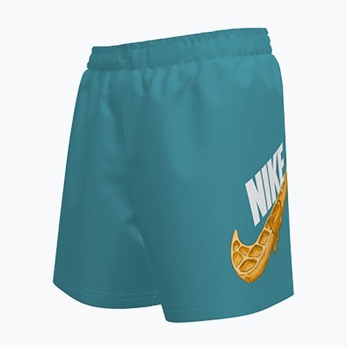 Szorty kąpielowe dziecięce Nike Swoosh Waffle 4" Volley dusty cactus