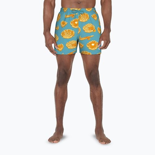 Szorty kąpielowe męskie Nike Multi Print 5" Volley dusty cactus