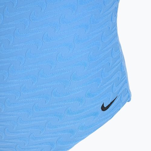 Strój pływacki jednoczęściowy damski Nike Swoosh Link Y-Back university blue
