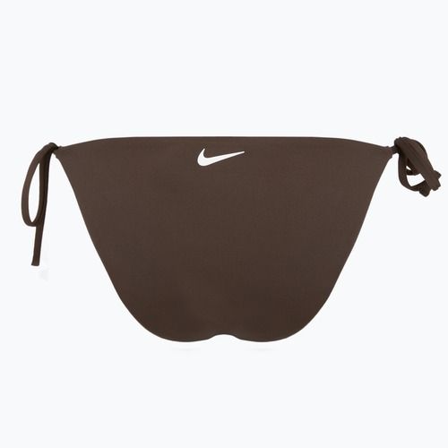 Dół od stroju pływackiego Nike Essential Tie String Bikini baroque brown