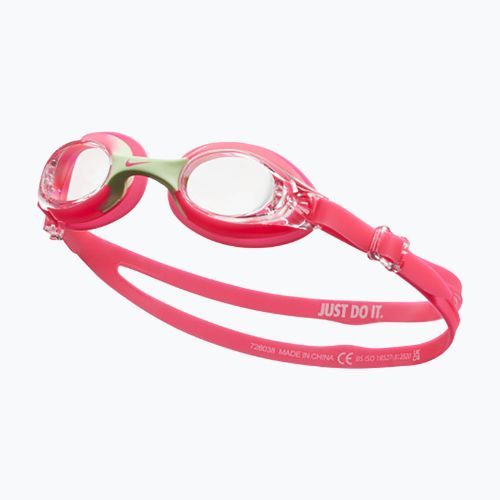 Okulary do pływania dziecięce Nike Lil Swoosh Junior hyper pink