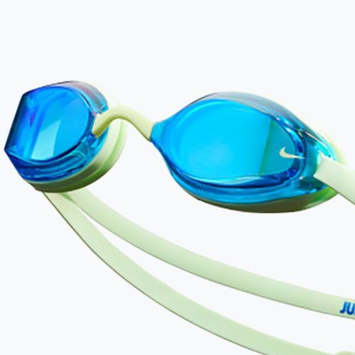 Okulary do pływania Nike Legacy Mirrored barely volt