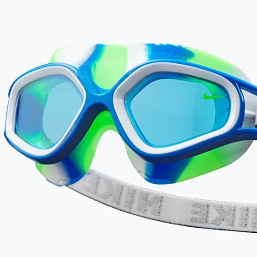 Okulary do pływania dziecięce Nike Expanse blue lightning