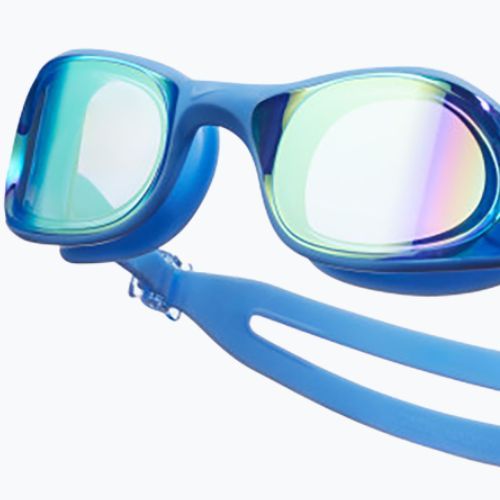 Okulary do pływania Nike Expanse Mirrored university blue