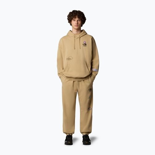 Bluza The North Face Mountain Cleanup Over Hoodie khaki stone