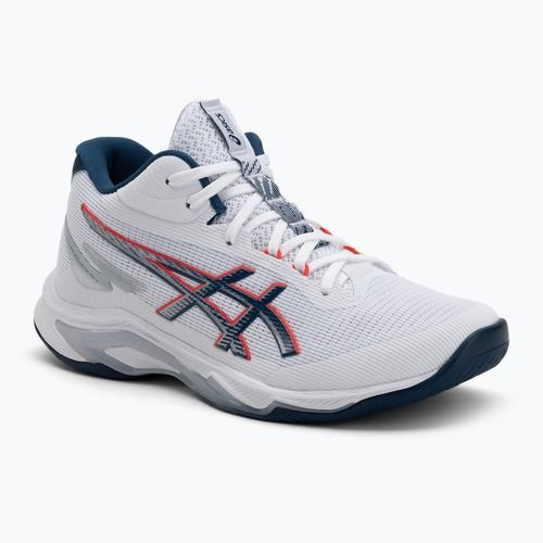 Buty męskie ASICS Netburner Ballistic FF 4 white/mako blue
