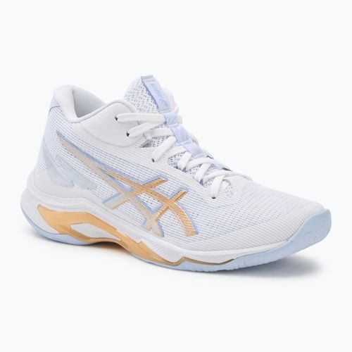 Buty damskie ASICS Netburner Ballistic FF 4 white/champagne