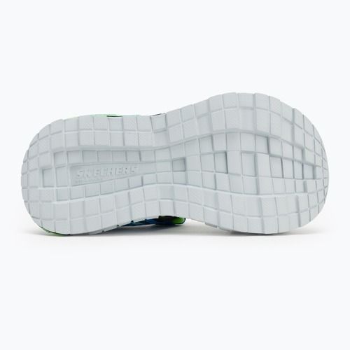 Sandały dziecięce SKECHERS Mega Splash black/blue/lime