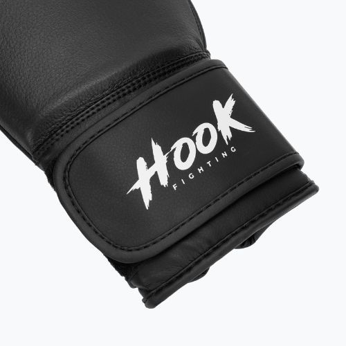 Rękawice bokserskie HOOK FIGHTING Ready to Fight skórzane czarny