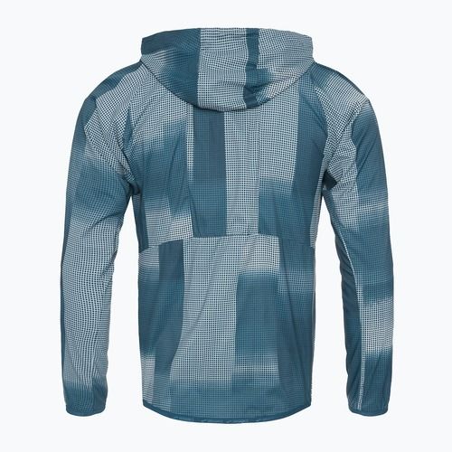 Kurtka do biegania męska Brooks Canopy indigo rush/altitude print