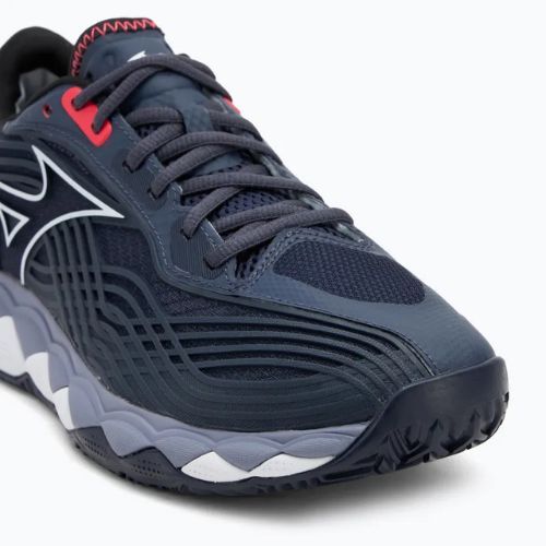 Buty do tenisa Mizuno Wave Enforce Tour 2 CC odyssey gray/white/blue granite