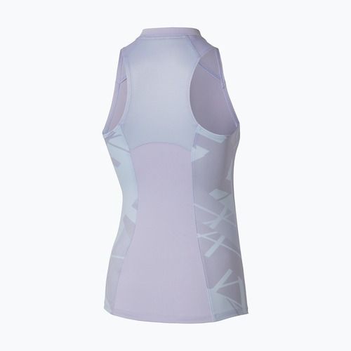 Koszulka damska Mizuno Daybreakers Printed Tank W icelandic blue