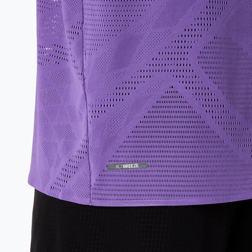 Koszulka do biegania męska ASICS Metarun SS Top edo purple