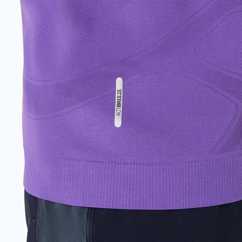 Longsleeve do biegania męski ASICS Road Seamless edo purple