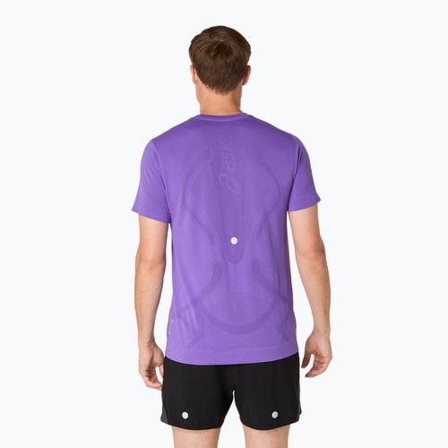 Koszulka do biegania męska ASICS Road Seamless edo purple