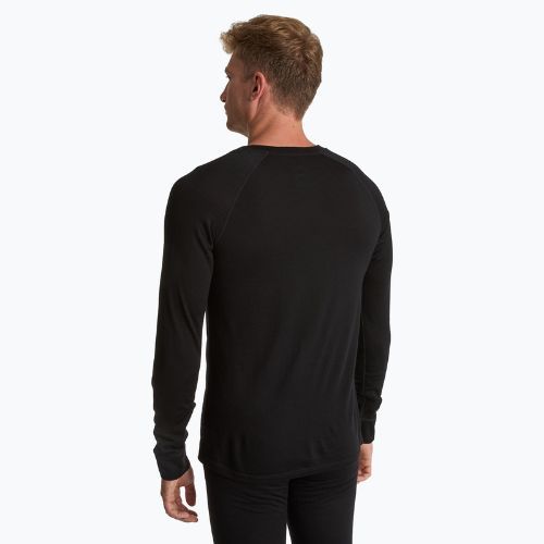 Bluza termoaktywna męska 100% WOOLCANO MERINO TOP0538 czarny