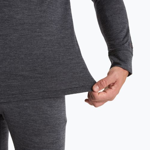 Bluza termoaktywna męska 100% WOOLCANO MERINO TOP0538 szary
