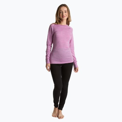 Bluza termoaktywna damska WOOLCANO 100% Merino TOP0541 fioletowy