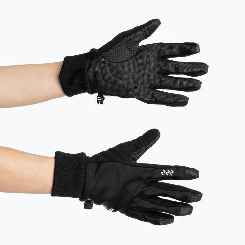 Rękawiczki rowerowe ATTABO LOREEF GLOVES windpfoor ocieplane czarny