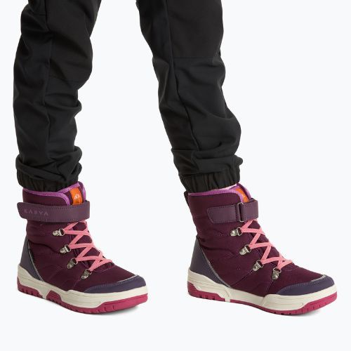 Śniegowce dziecięce KADVA Flow WaterProof bordowy