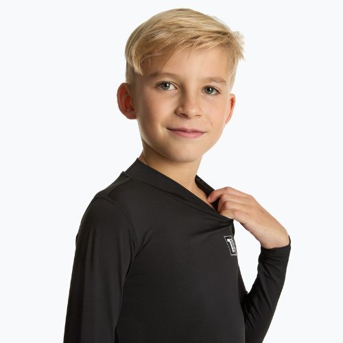 Bluza termoaktywna dziecięca OneTeam GOAL DRY PLUS czarny