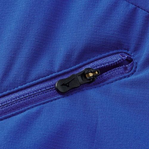 Kurtka do biegania męska Mizuno Active Alpha Hodded sodalite blue
