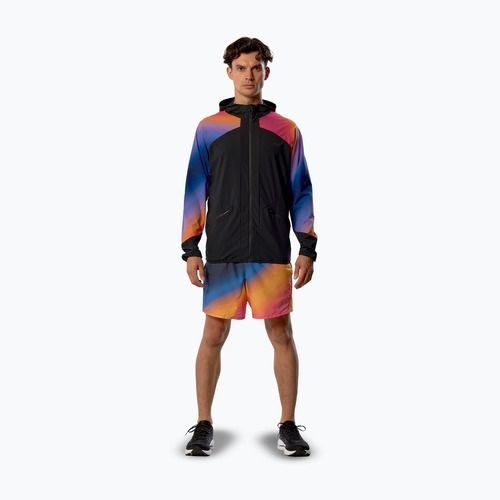 Kurtka do biegania męska Mizuno Active Alpha Hodded yuuyake