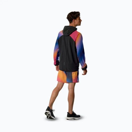 Kurtka do biegania męska Mizuno Active Alpha Hodded yuuyake