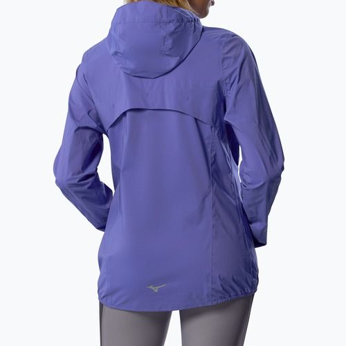 Kurtka do biegania damska Mizuno Waterproof 20K ER iris bloom
