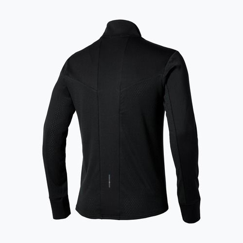 Bluza do biegania męska Mizuno Active Warm Half Zip black