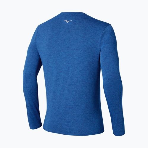 Longsleeve do biegania męski Mizuno Core Impulse Tee sodalite blue
