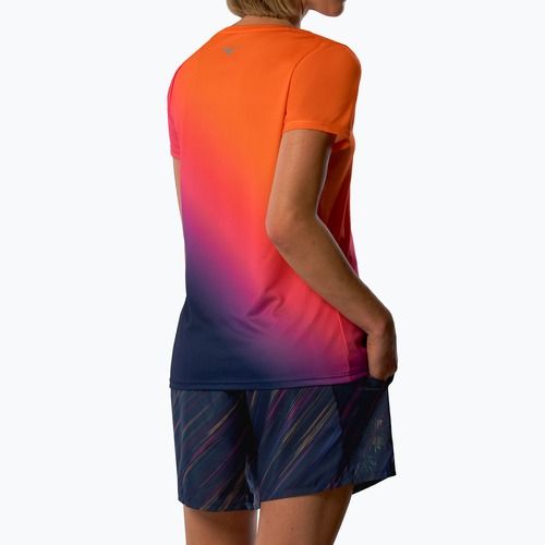 Koszulka do biegania damska Mizuno Summer Pack QD Tee yuuyake