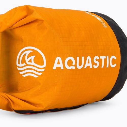 Worek wodoszczelny AQUASTIC Dry Bag 13 l Nylon/TPU pomarańczowy