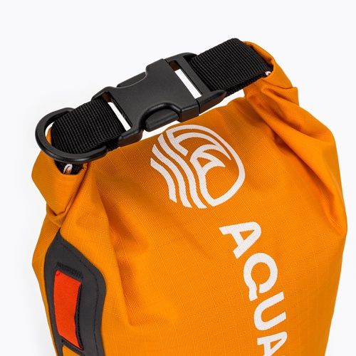 Worek wodoszczelny AQUASTIC Dry Bag 8 l Nylon/TPU pomarańczowy