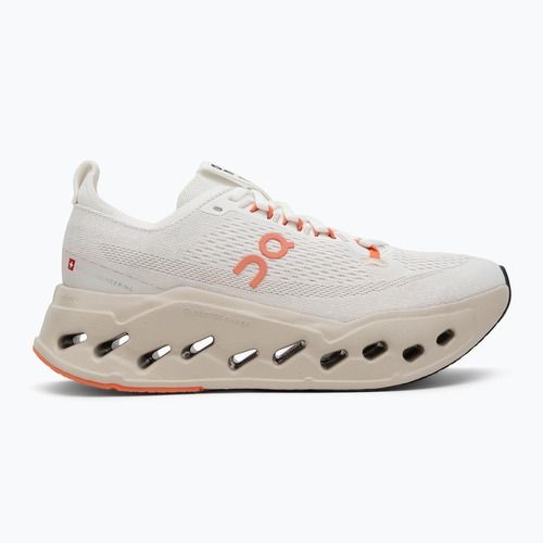 Buty do biegania damskie On Cloudsurfer Max ivory/salmon