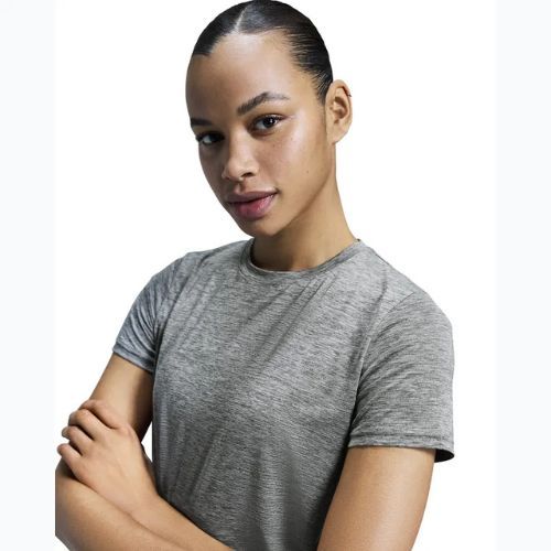 Koszulka do biegania damska On Core-T heather gray