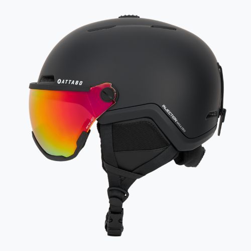 Kask narciarski ATTABO Avens 2.0 Visor czarny