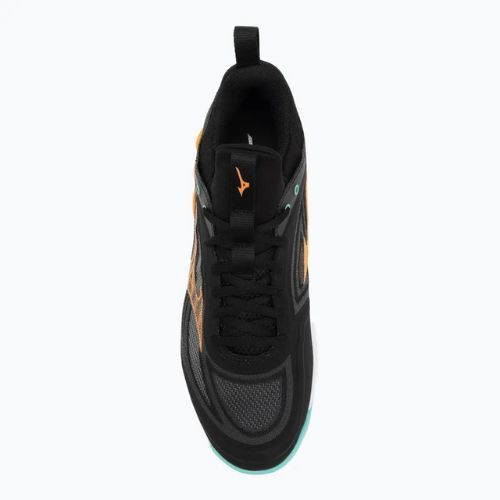 Buty do siatkówki Mizuno Wave Luminous 3 black/tangelo/ice green