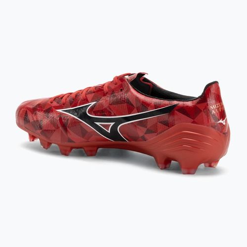 Buty piłkarskie męskie Mizuno α II Elite Md morelia 40th red/black/gold